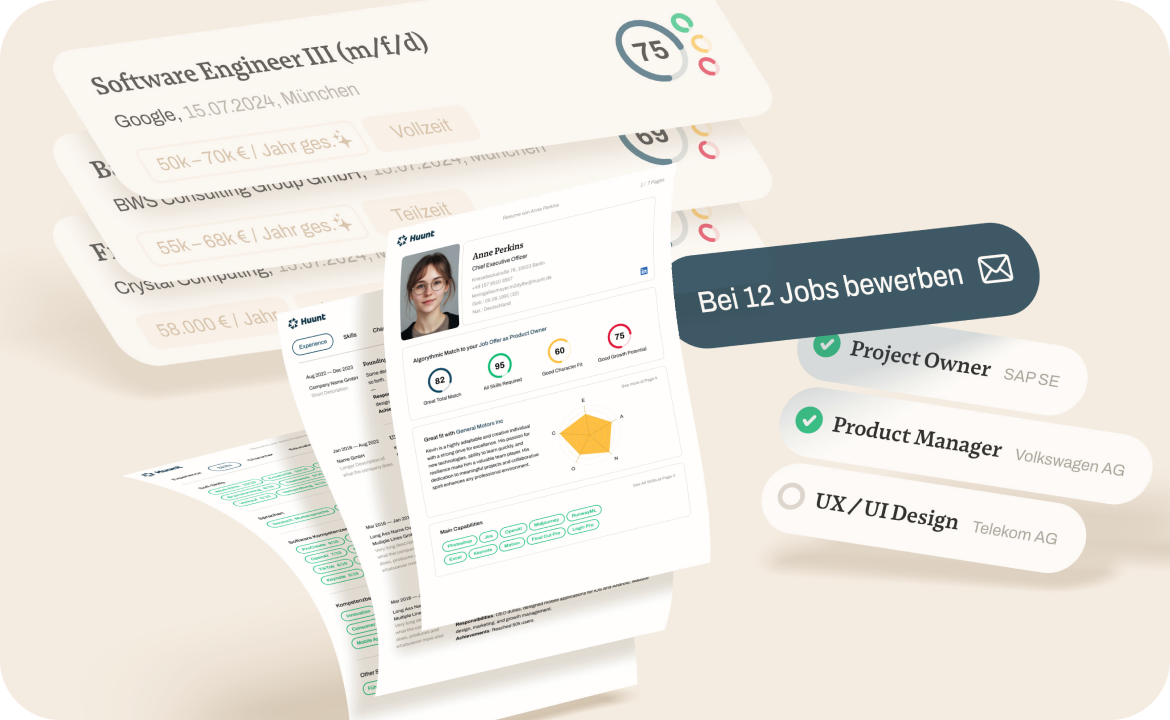 Produkt & Features Screenshots