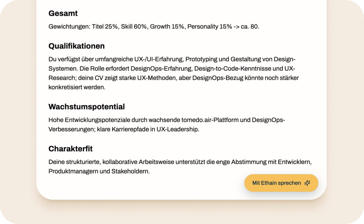Alles transparent einsehbar.