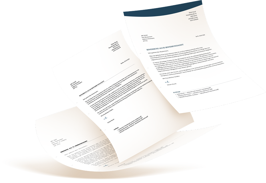 Sorgt dafür, dass ihre Qualifikationen ankommt.